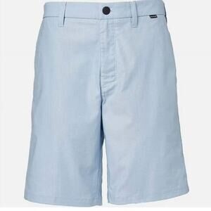 Hurley Nike Dri Fit Breathe 19” Shorts New Size 36 Light Blue Chino $55